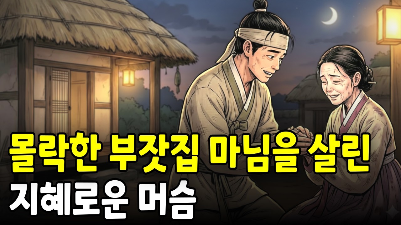 망해가는 부잣집 마님을 살려내는 지혜로운 머슴 이야기 | 야담·민담·전설·설화·옛날이야기·오디오북