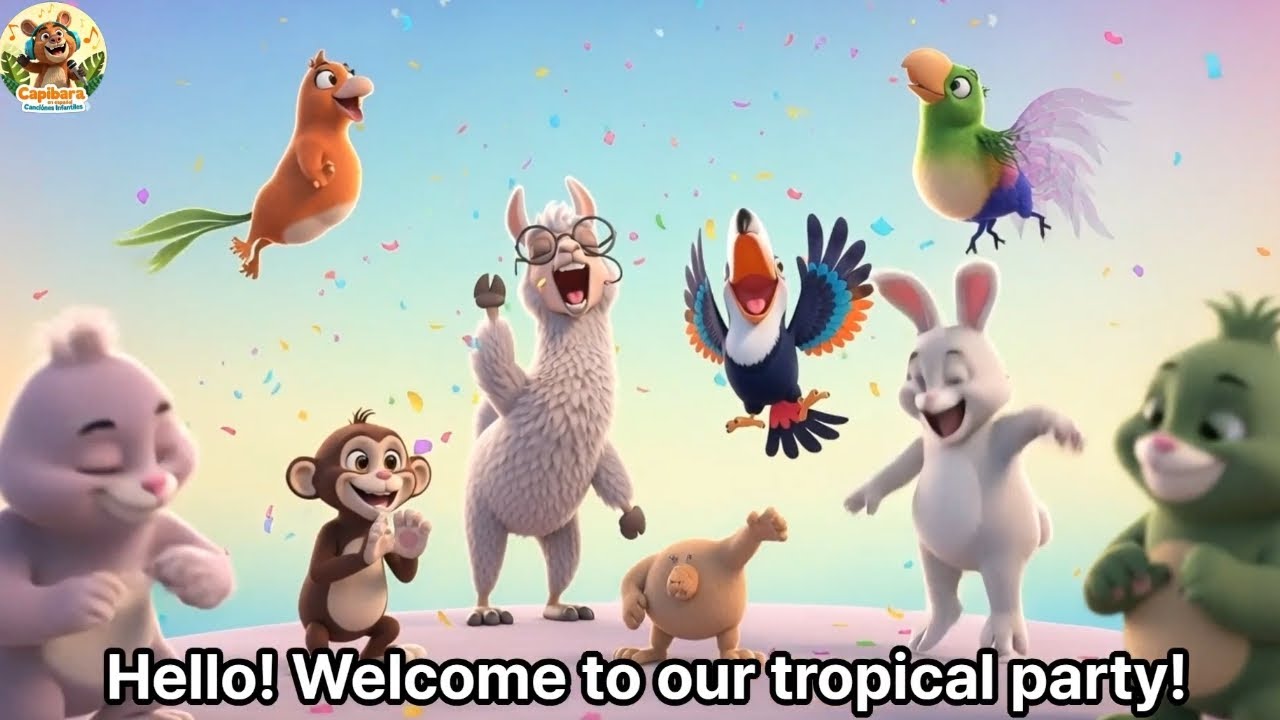 La Fiesta de la Capibara / Capibara en Español - Canciones Infantiles