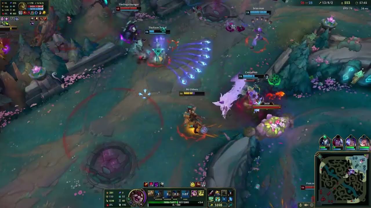 A bit of Kled Teamfighting :] (stream clip)