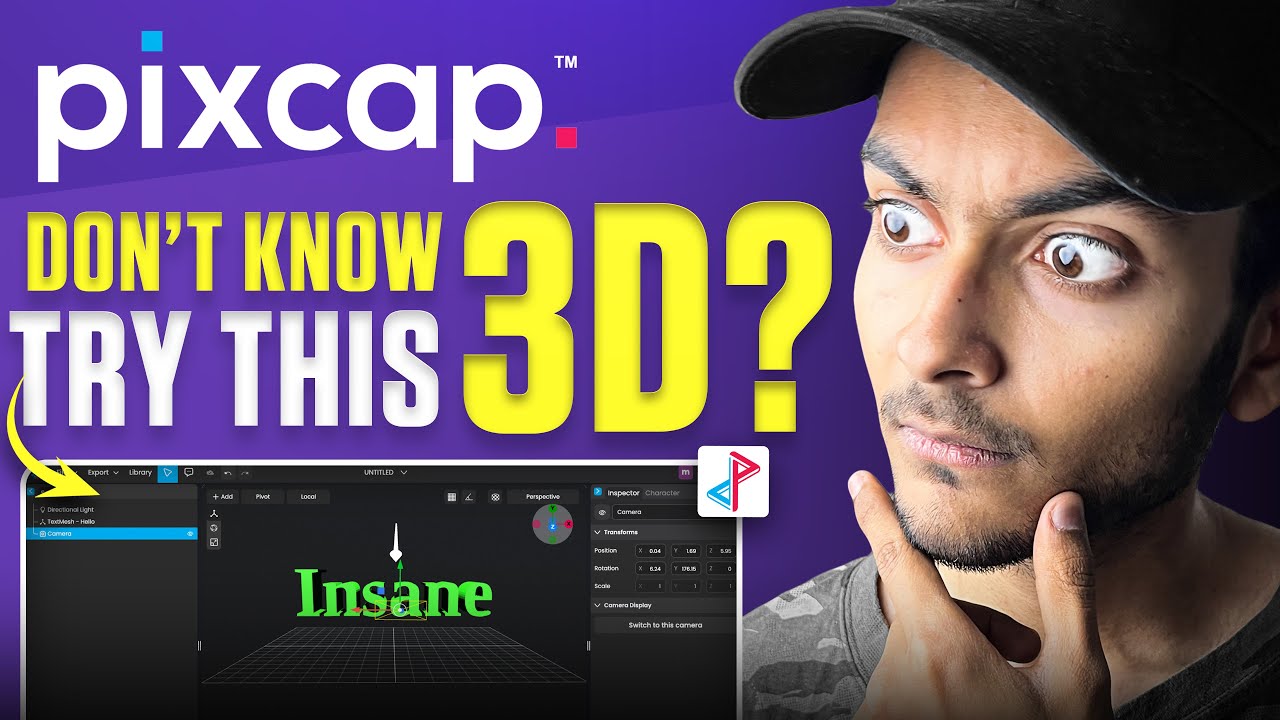 I tried this Blender alternative for 3d illustrations - Pixcap