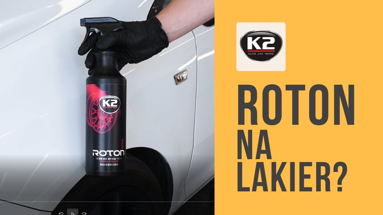 Czy K2 Roton Pro można używać na lakierze? Deironizer Test