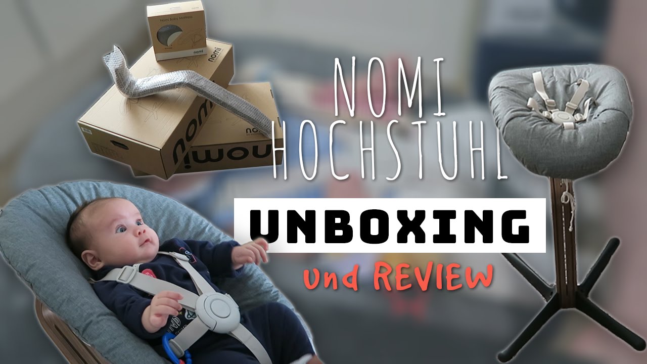 Evomove Nomi Hochstuhl - UNBOXING und REVIEW