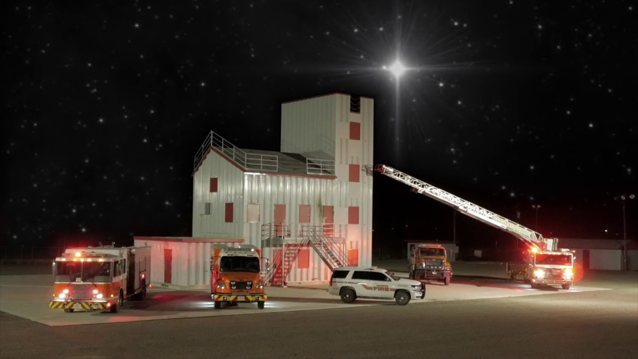 2018 Fire Truck Light Show (Andrews Tx)