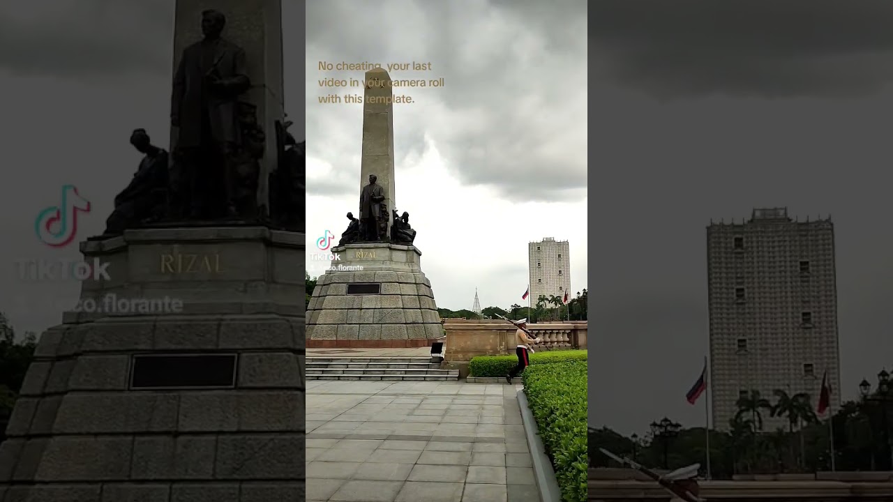 SALUTE to this Monument Guard in Luneta Park