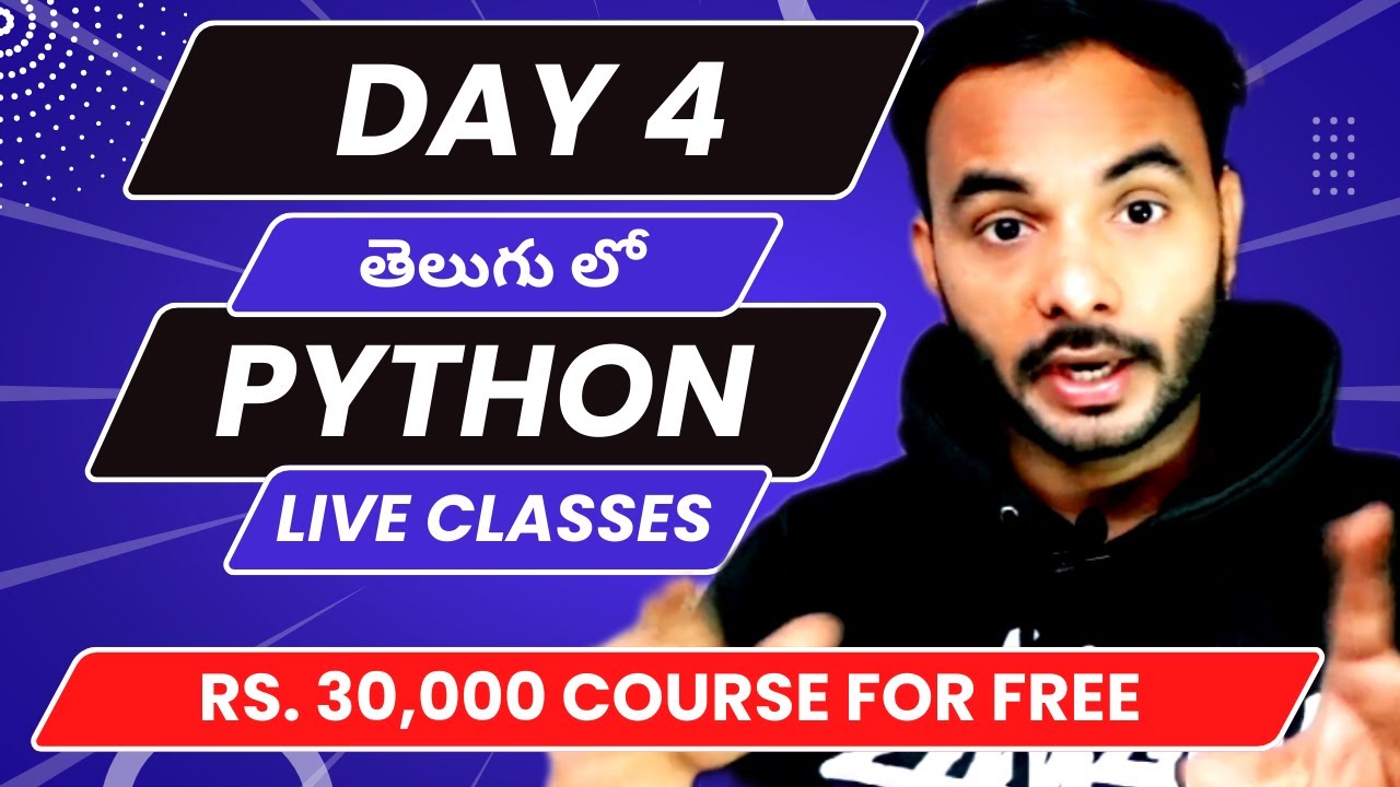 Python In Telugu For Beginners | Python Complete Course In Telugu | Python In Telugu | Python Suresh