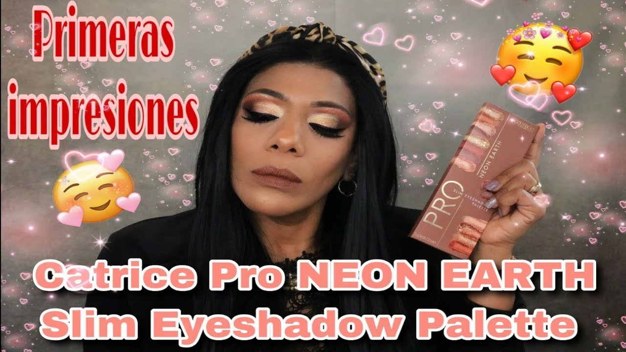 #catrice Pro Neon Earth Slim Eyeshadow Palette / Primeras Impresiones
