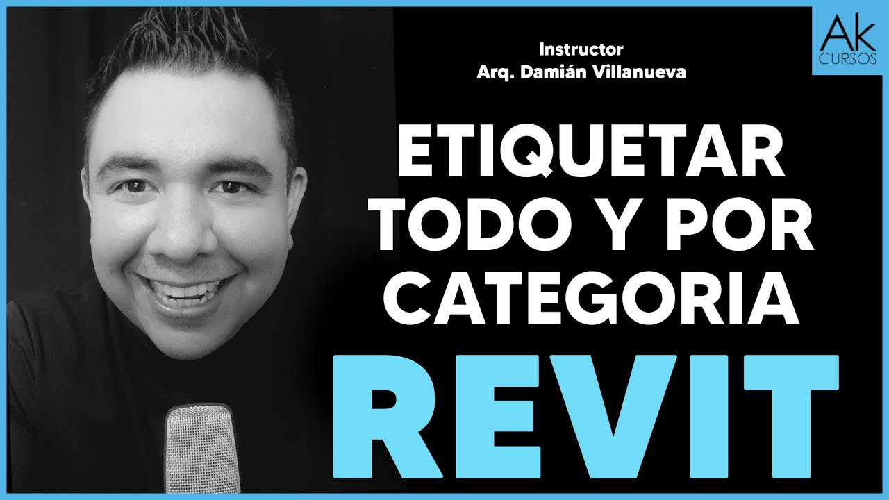 Etiquetar todo y Etiquetar por Categoria en Revit