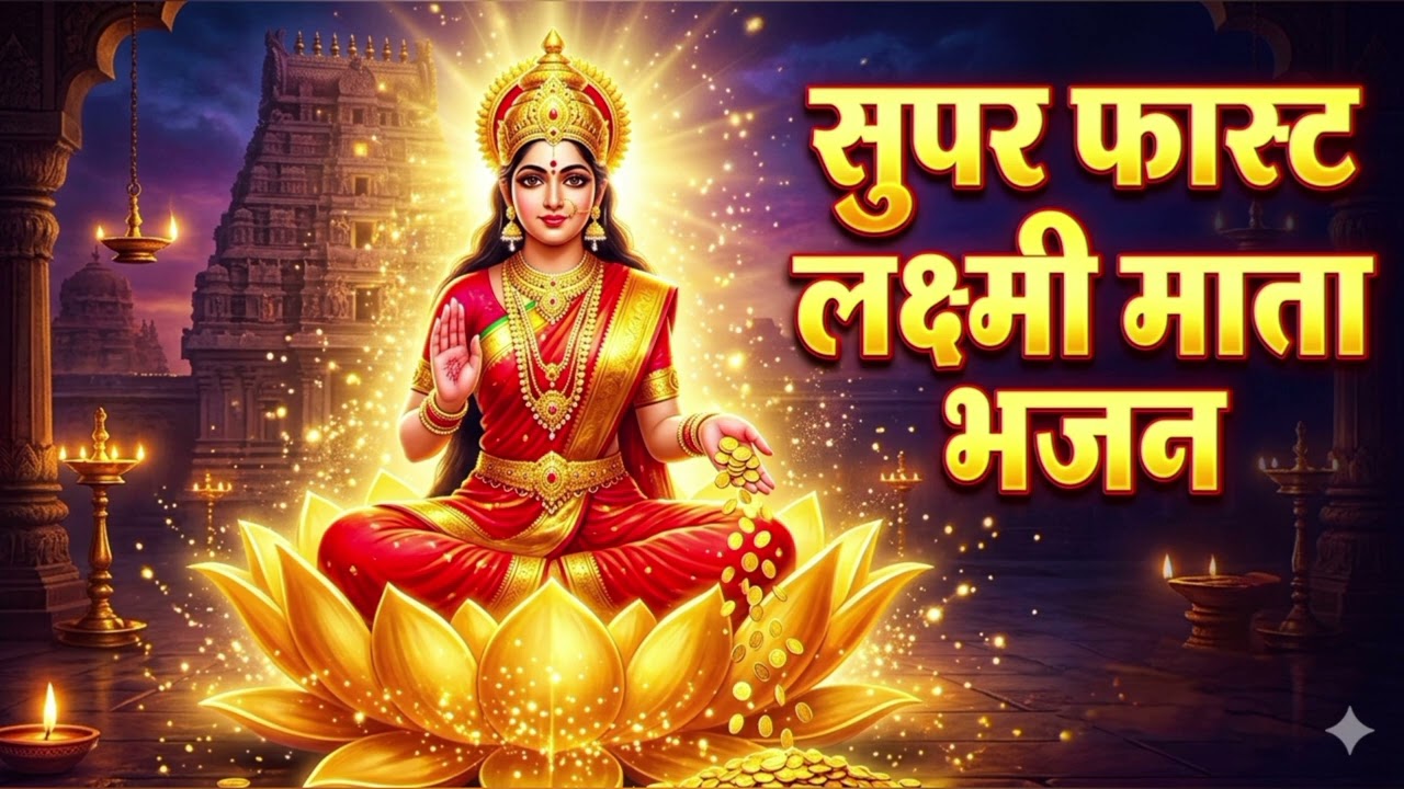जय जय लक्ष्मी माता सुपर फास्ट भजन 🚩🥰🙏🏻🙏🏻#laxmimata #bhajan 