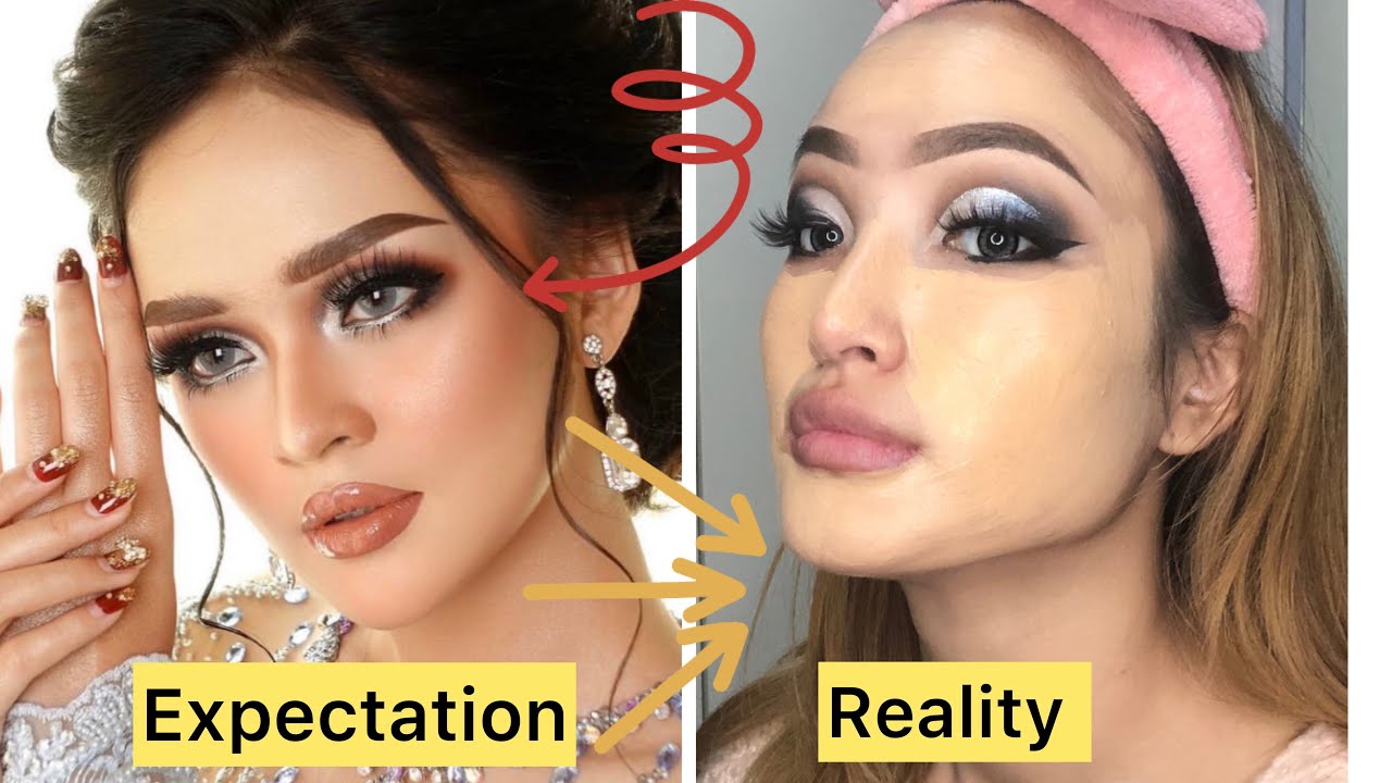 I went to the best reviewed makeup artist in India / Mizoram.. cut crease eye makeup