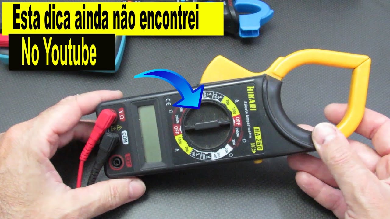 Esta dica ainda não encontrei no Youtube