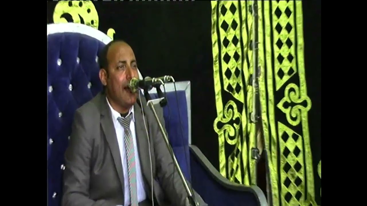 الشيخ علي بدوي من ليله تكريم عميد عائلات الفحل ب دمسنا
