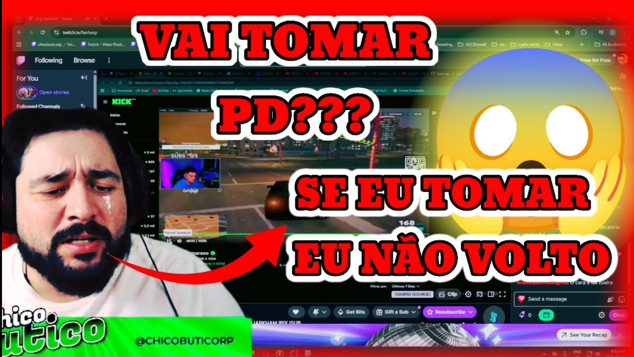 🔥😱RISCO DE PD CHICO BUTICO?//VAI SER O FIM DA HISTÓRIA DE CHICO BUTICO?//GTA RP
