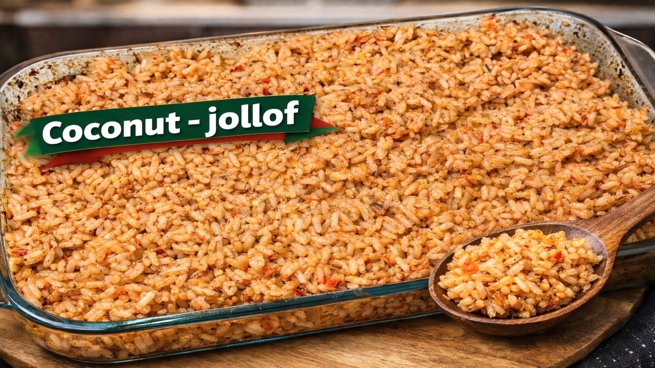 How To Make Coconut Jollof Rice