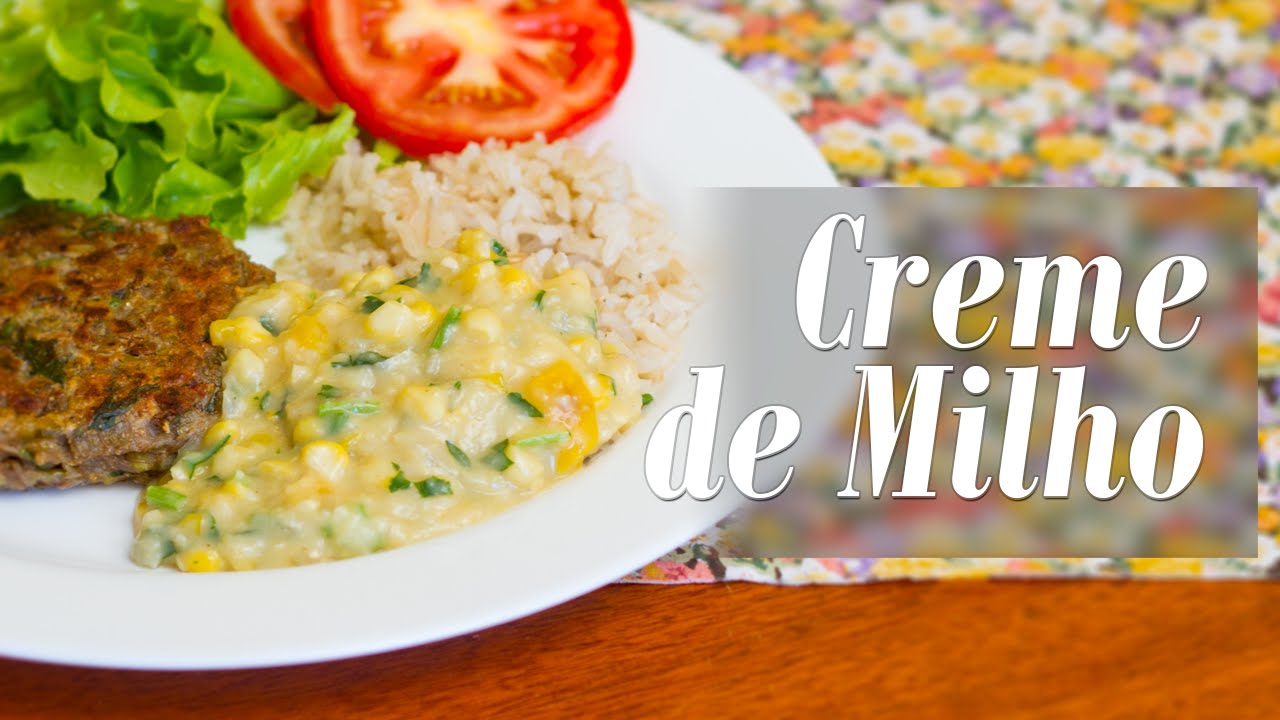 Como fazer Creme de Milho Vegano