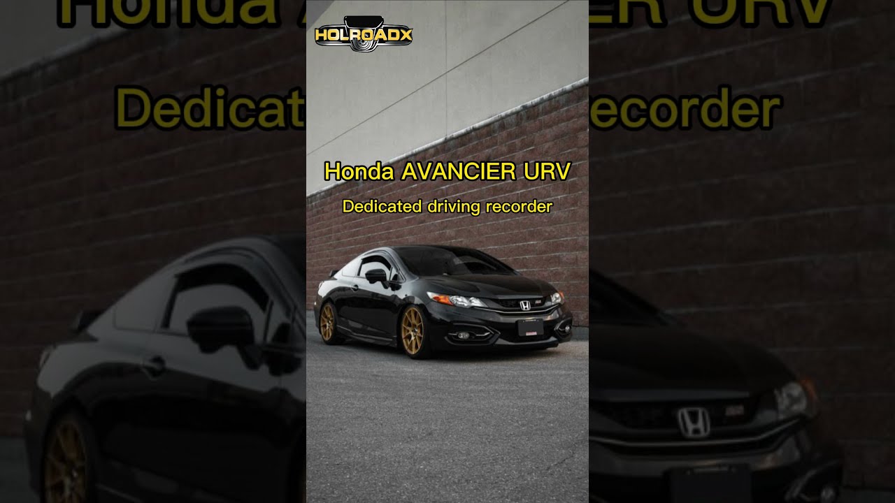 Dash Cam Installation on a Honda AVANCIER URV 