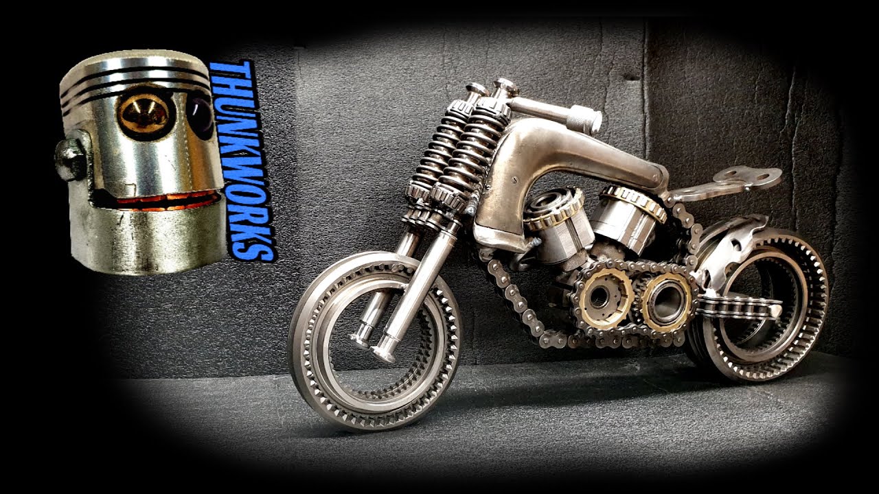 Custom motorcycle build - mig welding project