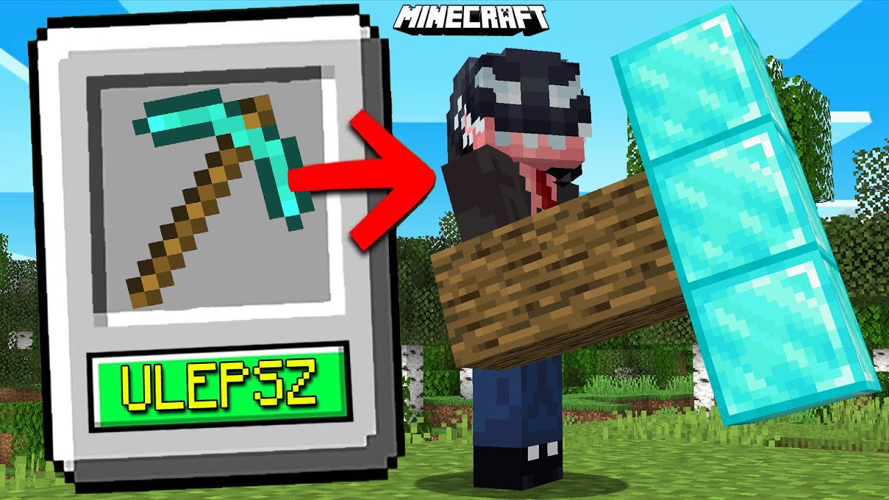 MINECRAFT, ale MOGĘ ULEPSZYĆ KAŻDY ITEM! *wow*