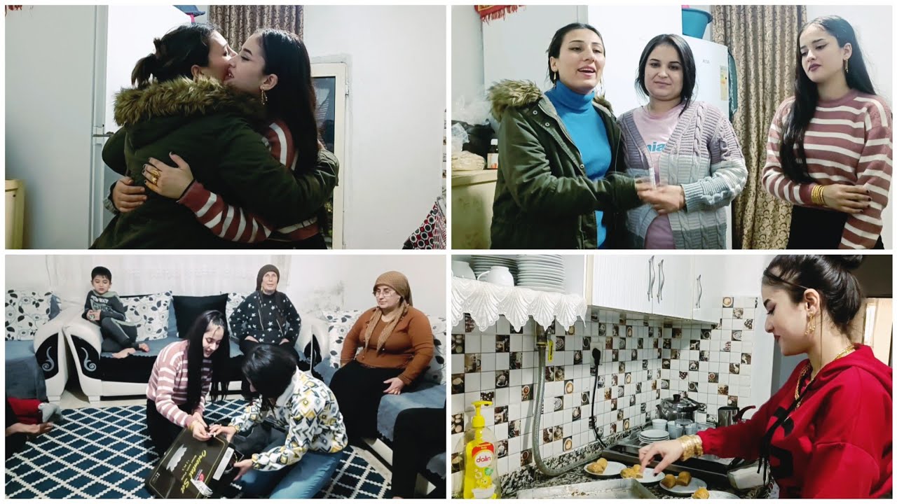 اليوم رحنا لعند فطومة بعد العرس اخدت هدية وباركنالا 🎁