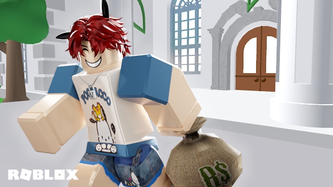 ROUBAMOS UM RESORT NO ROBLOX!!!