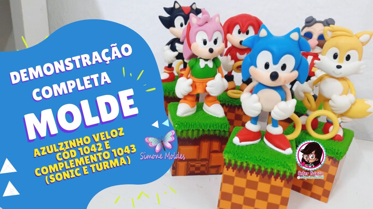 Demonstração molde 1042 e 1043 Simone moldes