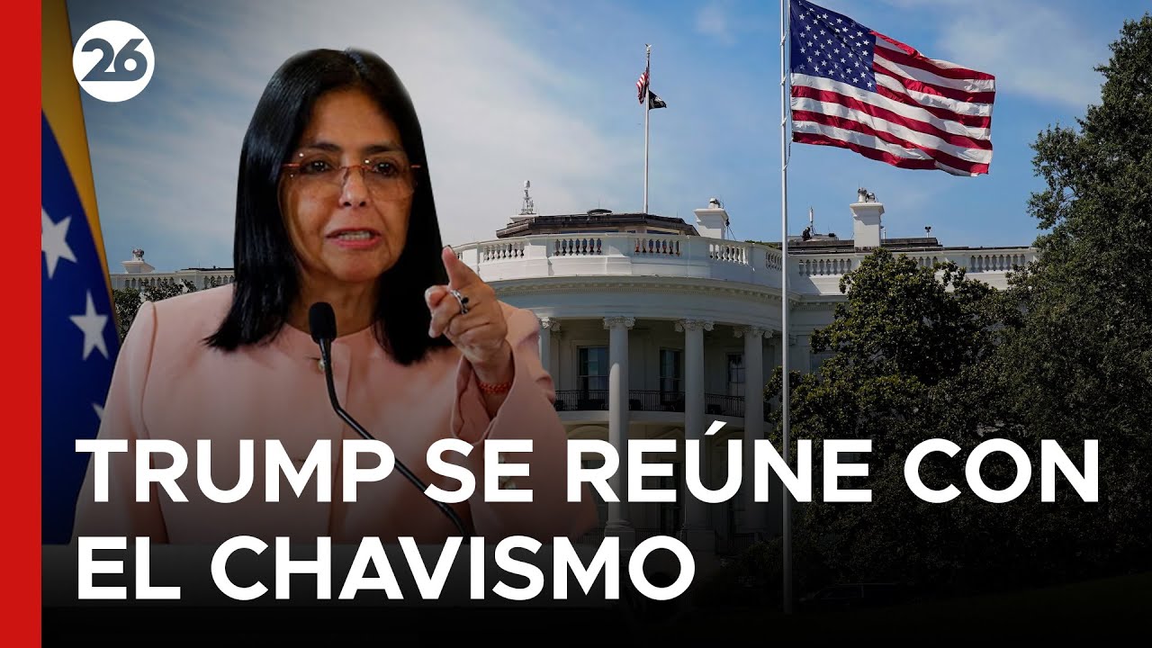 🤝 DELCY A LA CASA BLANCA | El insólito viaje de la heredera chavista tras la captura de Maduro