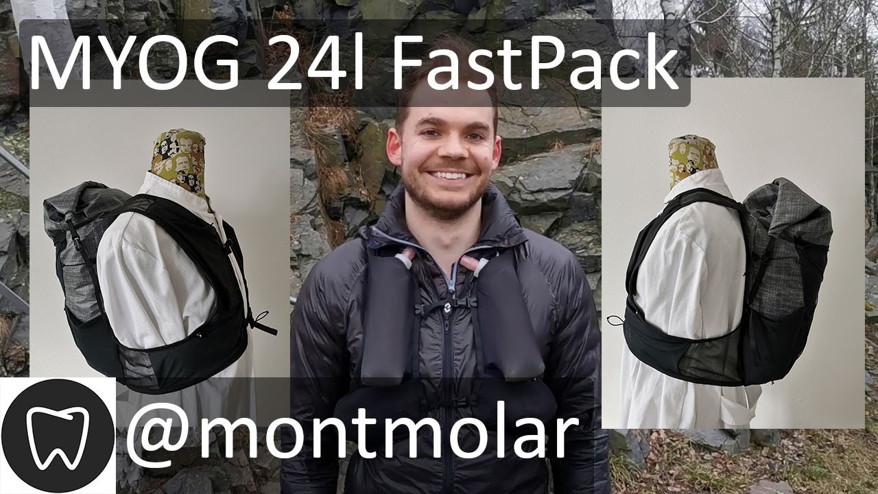 MYOG 24l Ultralight FastPack - @montmolar - Sub 200g / 7oz!