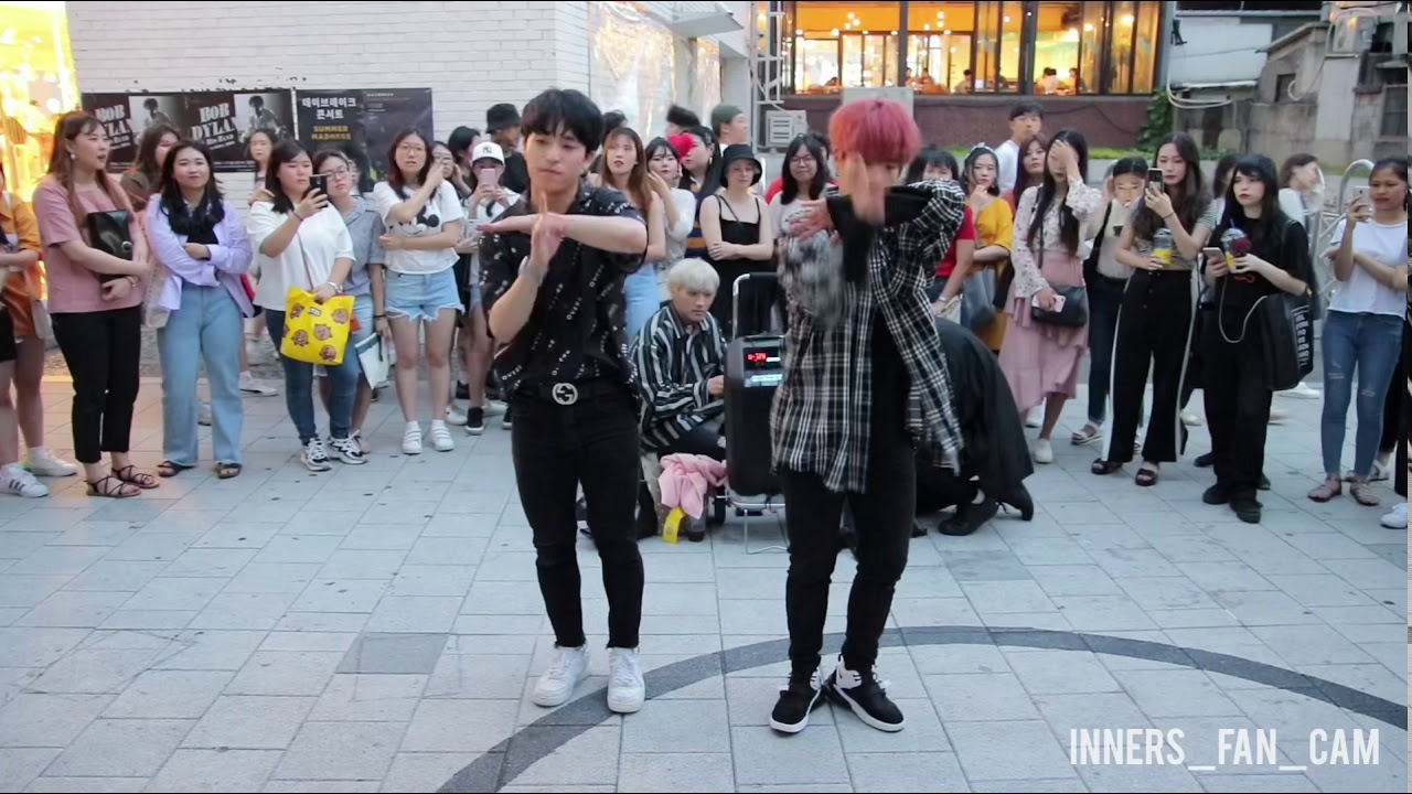[innerS _ 이너스] 180706 효진, 유성, 태영, 태유 홍대공연 1차 / NCT - baby don't stop (효진, 태영)