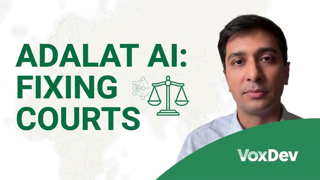 Как Adalat AI использует технологии для реформирования судебной системы Индии | Уткарш Саксена