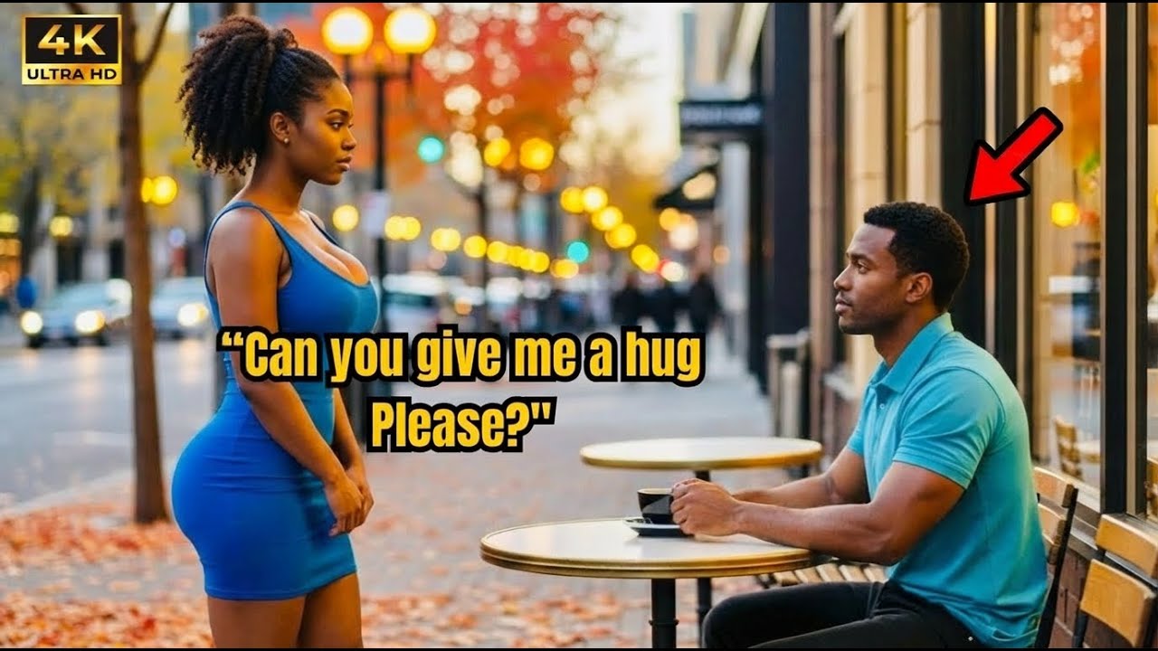 “Can You Give Me A Hug,Please?”A Poor Girl Asked The Black Single Dad—His Reaction Left Her In Tears