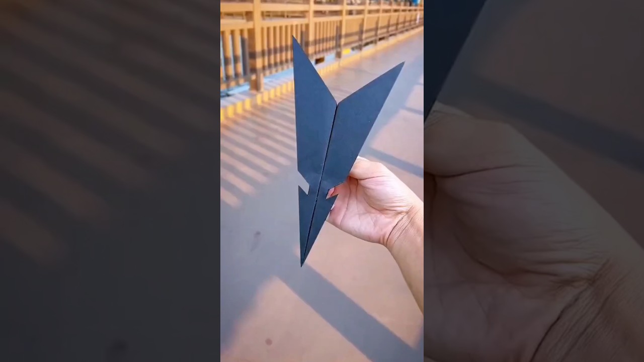 Wow Paper Crafts aeroplane ✈️ | Easy paper crafts ideas for kids 😲 #shorts #ytshorts #papercraft