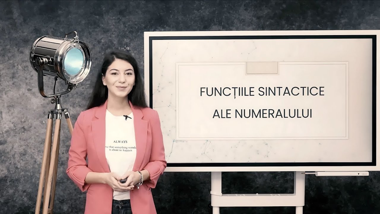 Funcțiile sintactice ale numeralului - Română - Clasa VI-a