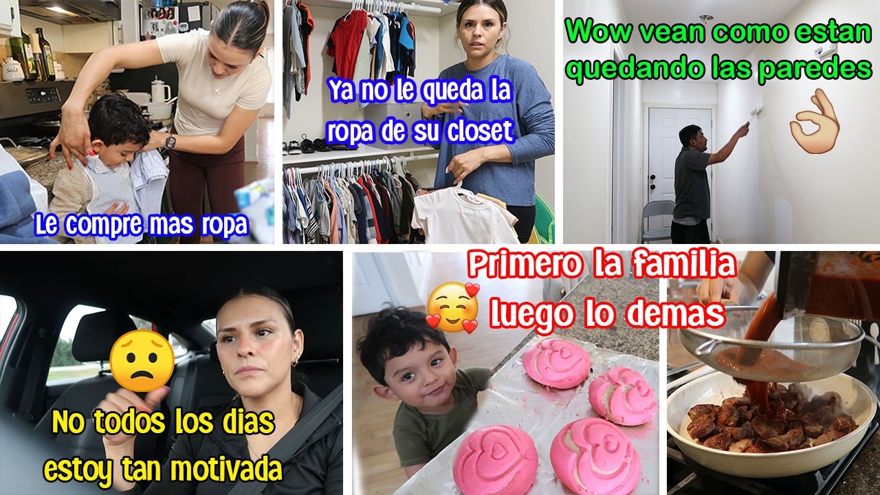 Por fin compramos la pintura para las paredes😃👌🏻/Las mujeres que vamos al gym descuidamos el hogar?🤨