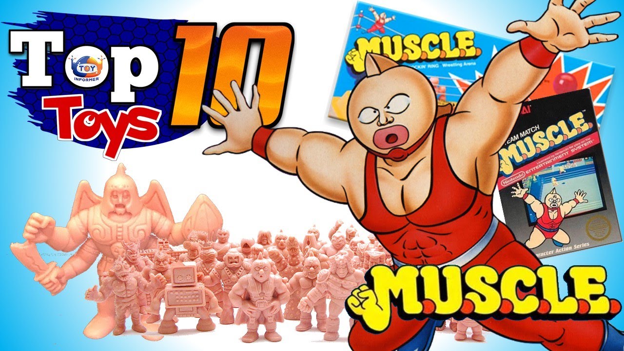 Top 10 MUSCLE Toys - Best Selling Mattel M.U.S.C.L.E.'s figures - Episode #9