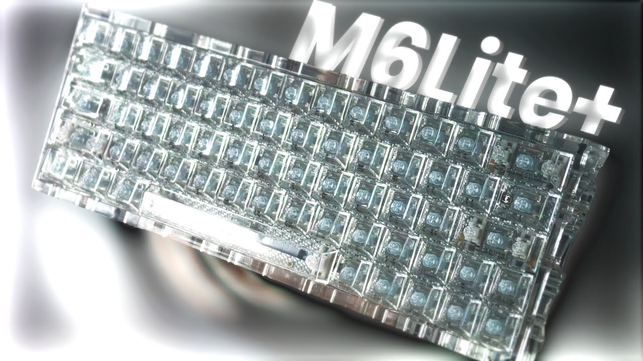 M6Lite+ build / endgame magnetic keyboard / 0.002mm rt , 0.1ms / unbox , assembly / MM Studio / M6l+