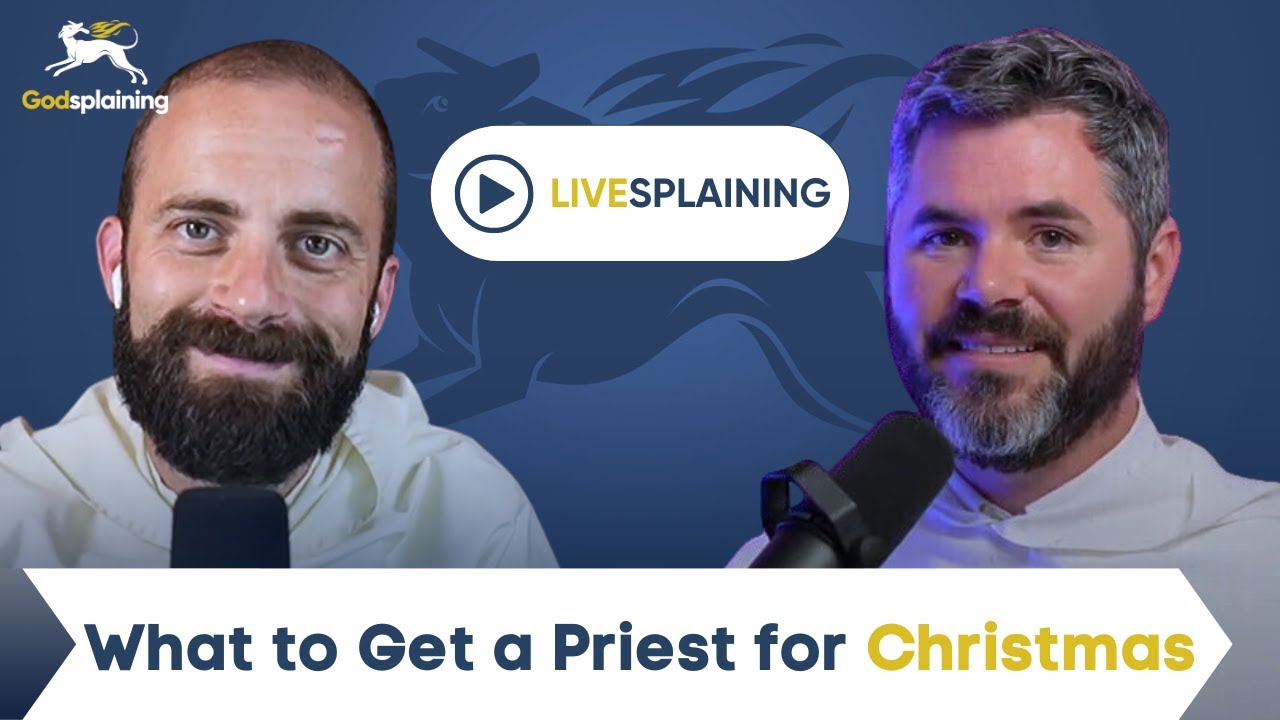 Livesplaining: What to Get a Priest for Christmas + Q&A | Fr. Gregory Pine & Fr. Patrick Briscoe