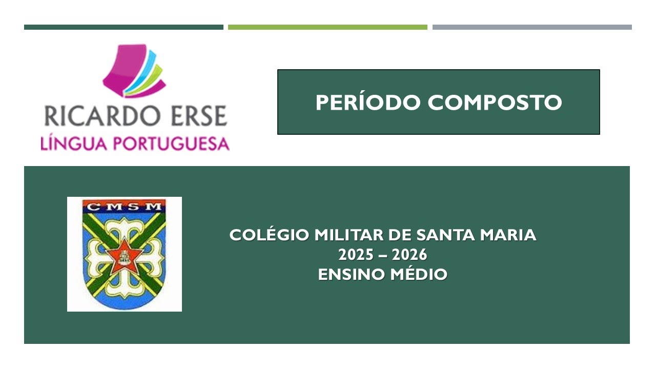 RICARDO ERSE   MILITAR 2026   MÉDIO   PERÍODO COMPOSTO 2