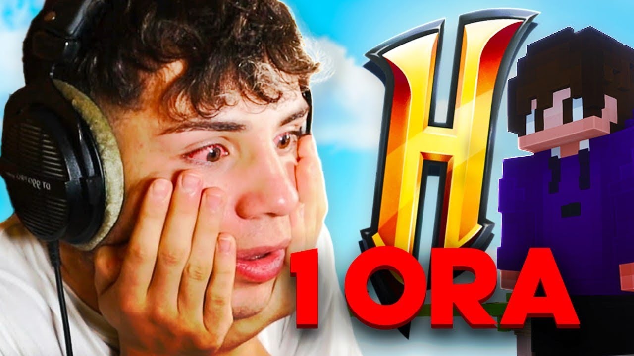 HO GIOCATO per 1 ORA le BEDWARS su HYPIXEL!