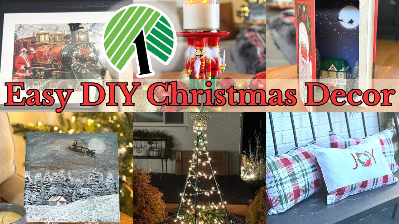 Easy Dollar Tree Christmas Decor: DIY Ideas That Won't Break the Bank