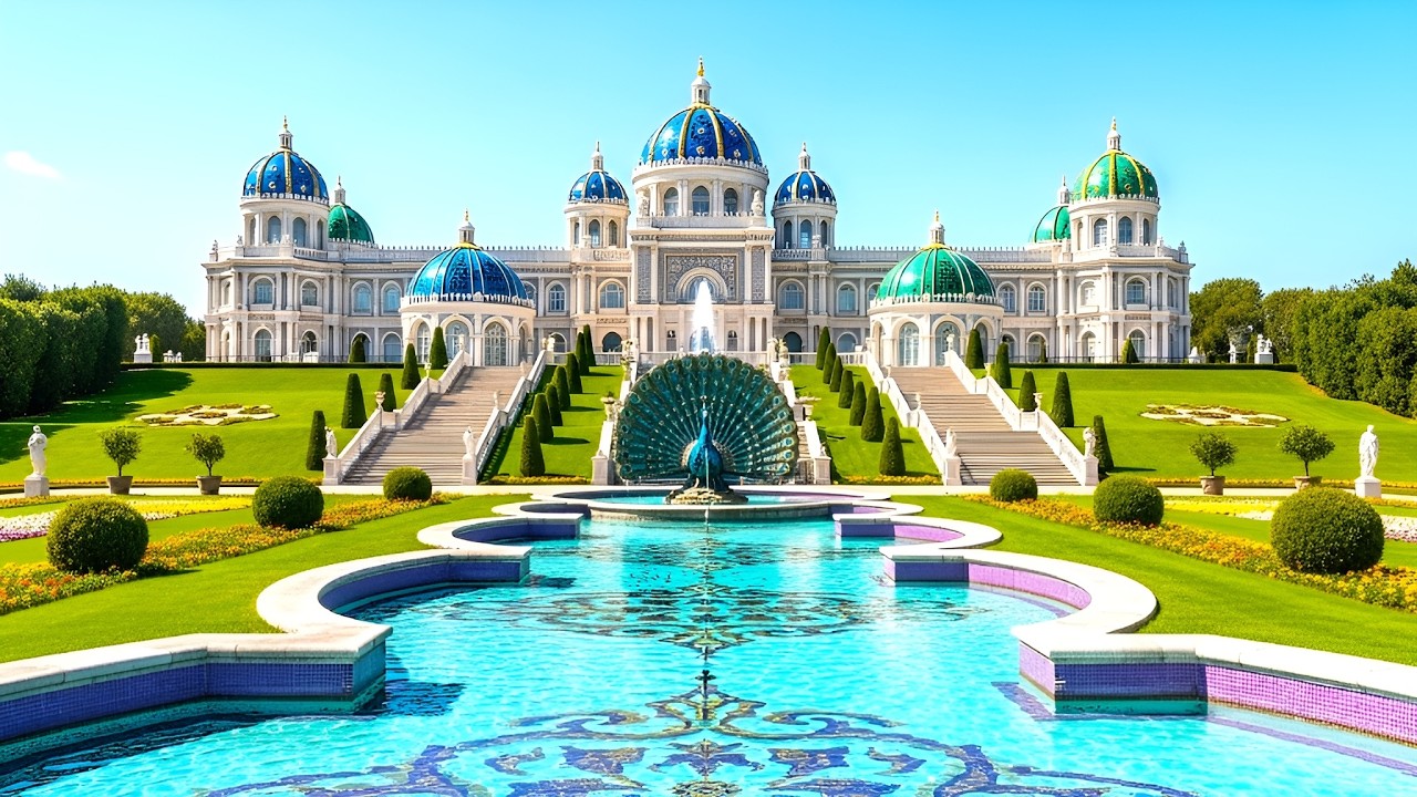 Inside the Most Luxurious Oceanfront Mansion | Peacock Jewel Palace Tour