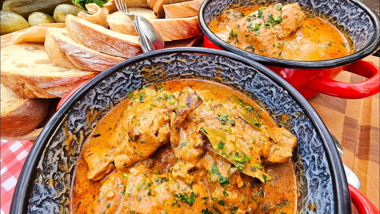 Beregszászi tárcsás csirke ( alap lé az erdőben??? ) 🤪Igen ! 