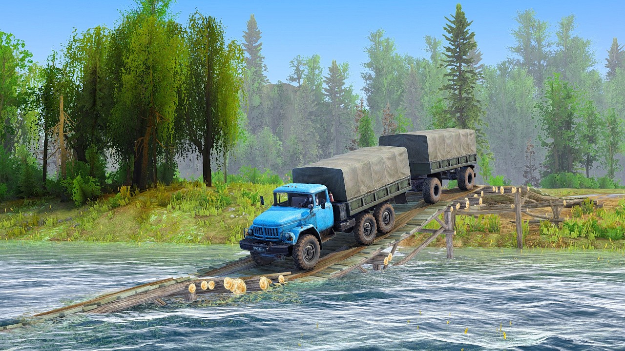 Crossing the MOST DANGEROUS Collapsed Wooden Bridge Over River Ever