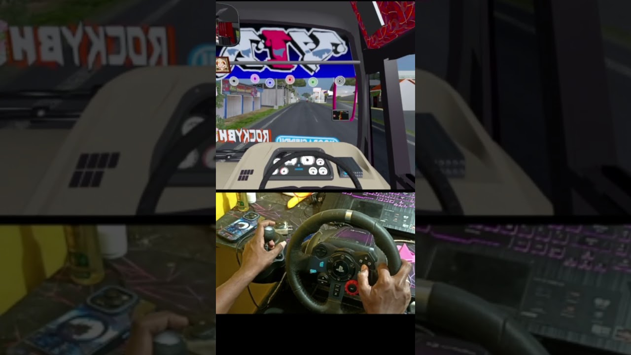 ETS2 Realistic Bus Driving | Real Steering Wheel Setup | Indian Bus Simulator Gameplay