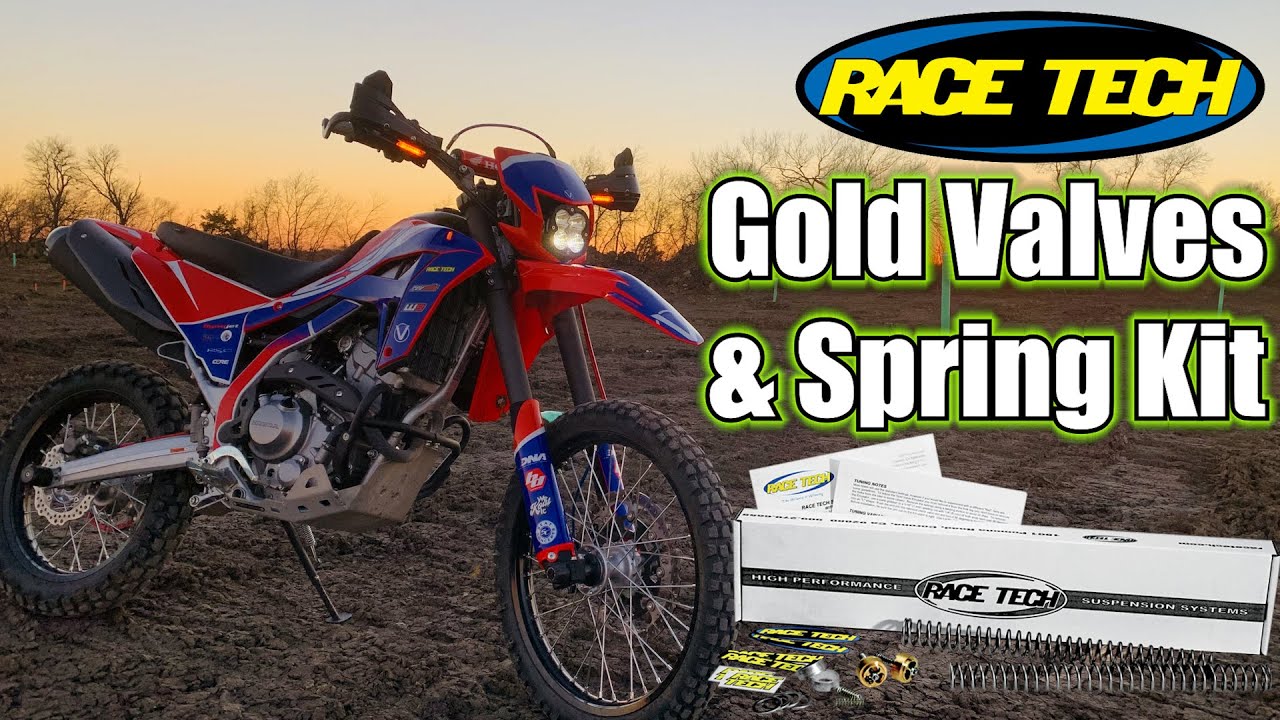 Клапан Race Tech Gold, комплект пружин CRF300L