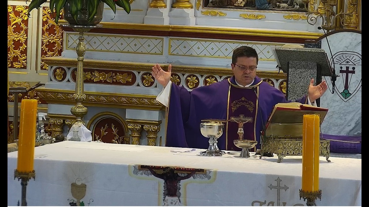 Eucaristía lunes 9 de marzo de 2026 - 12:00   m.    Basílica Señor de los Milagros de Buga