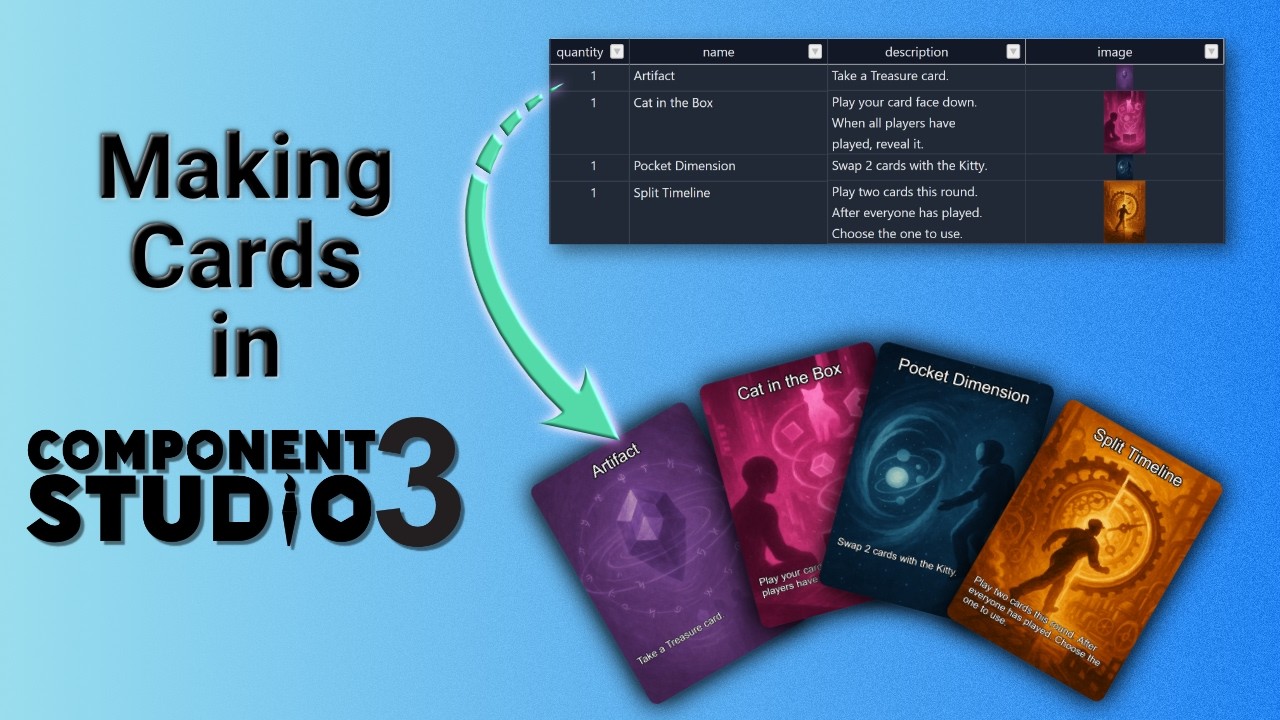 How to Make a Deck of Cards in Component.Studio 3