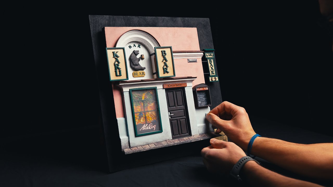 Tallinn's Abandoned Karu Baar Recreated in Miniature!