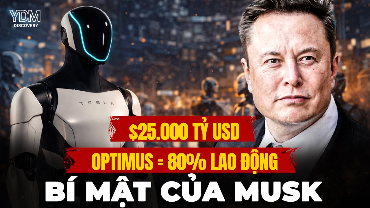 80% Nhân Loại Bị Thay Thế? Sự Thật Về Siêu Robot Optimus | YouthYDM