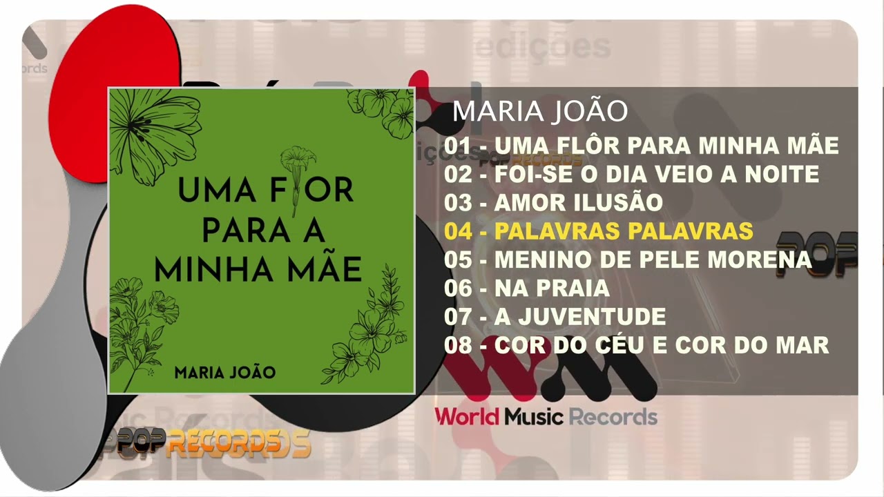 Maria João - Uma Flor Para Minha Mãe (Full Álbum)