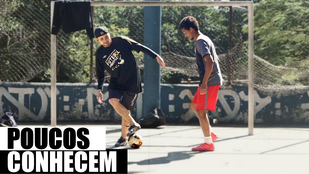 APRENDA CANETA FÁCIL E SIMPLES DE FUTEBOL DE RUA
