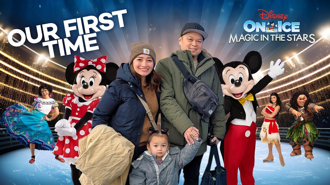 Our First Family Disney Experience | Disney on Ice - Magic in the Stars | Edmonton, Alberta ❄️✨